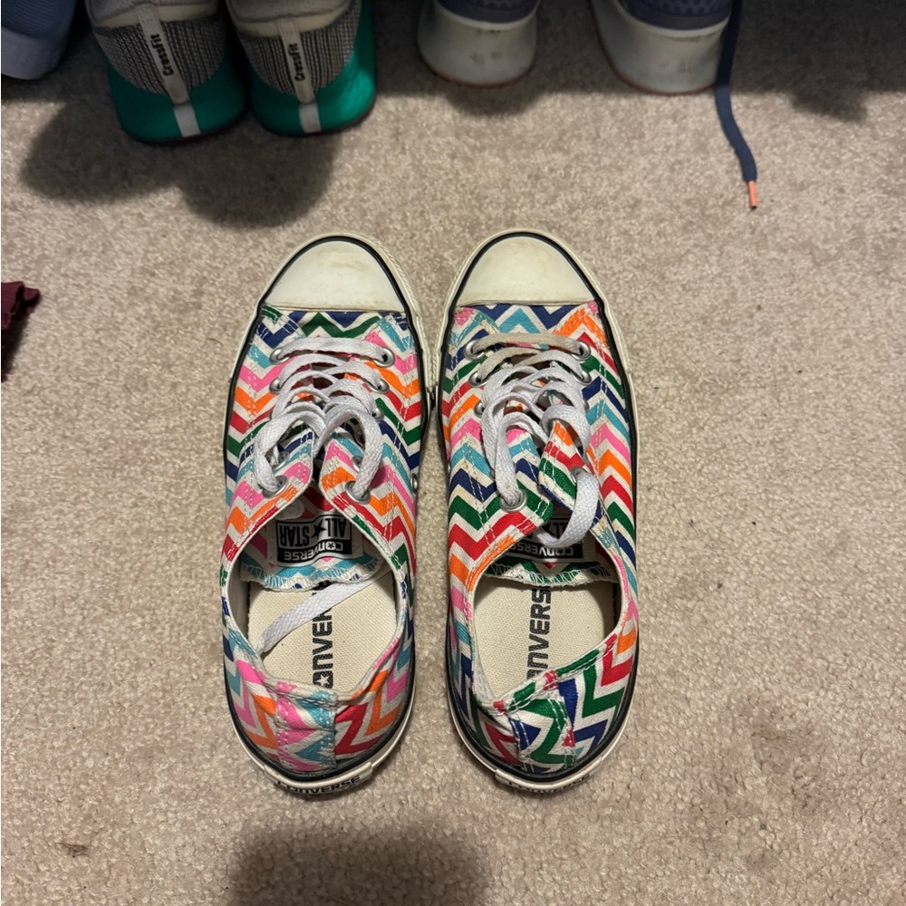 Converse Women’s Colorful Chevron Sneakers